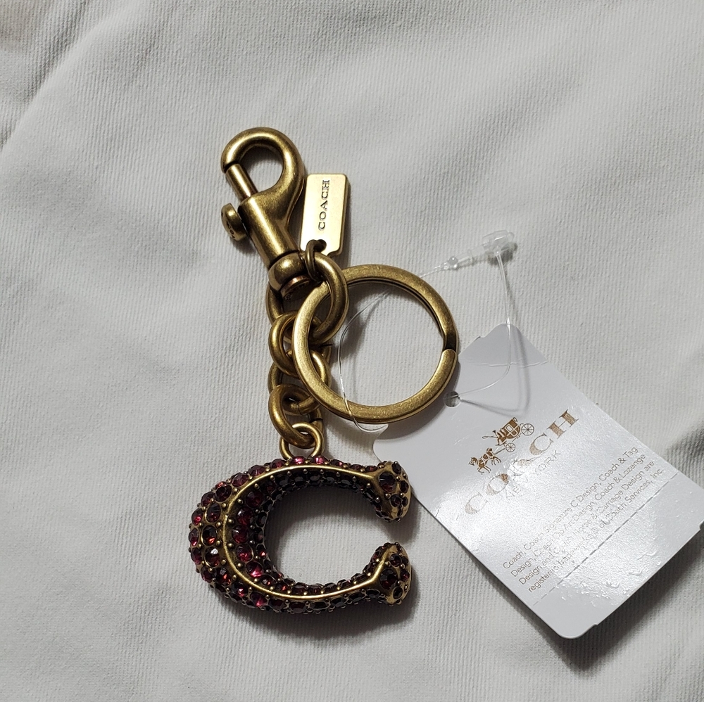 Coach Signature C Bag Charm
